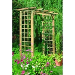 Forest Garden Bizet Arch 0.92x2.46x1.8m Natural £159.99