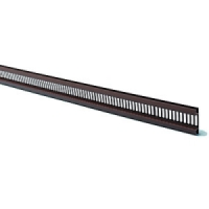 Wickes PVCu Rosewood Ventilated Soffit Strip 2500mm £10.89