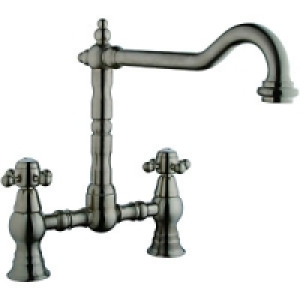 Wickes Regan Bridge Antique Kitchen Sink Mixer Tap Antique N £186.00
