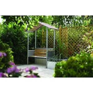 Rowlinson Monaco Arbour 0.8x2.15x1.73m Grey