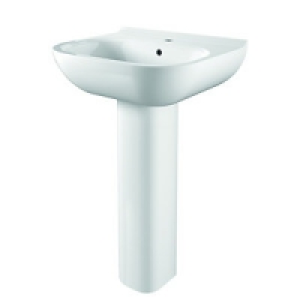 Wickes Positano Basin with Full Pedestal 550mm £99.00