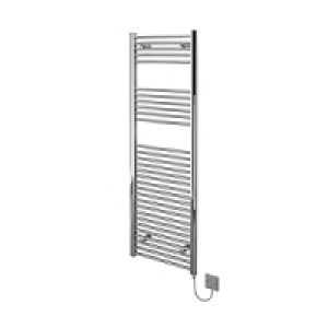 Kudox Electric Towel Radiator 500 x 1500mm Flat Chrome £119.69