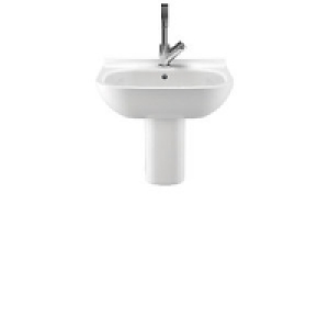 Wickes Vieste Basin with Semi Pedestal 550mm £125.00