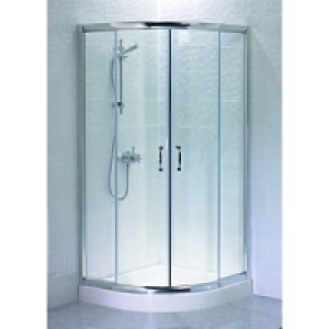 Wickes Quadrant Shower Enclosure Silver Effect Frame Box 2 o £155.99