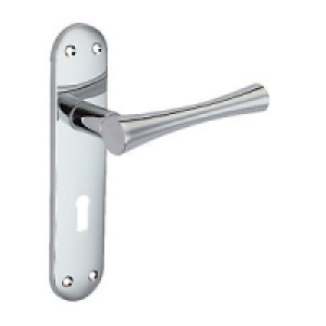 Wickes Bella Lock Handle Polished Chrome Finish £17.22