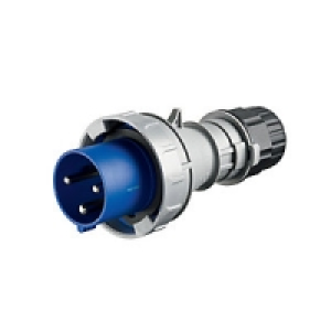 MK Industrial Plug 250V 16A K9024BLU