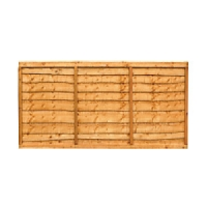 Wickes Overlap Fence Panel 1.8m x 0.9m Autumn Gold