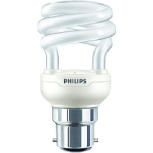 Philips 8W BC Tornado CFL Spiral Bulb