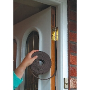Wickes P Profile Rubber Draught Seal Brown 10m £6.99