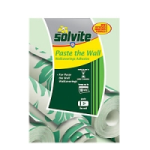 Solvite Paste The Wall Wallpaper Adhesive 10 Roll £8.49