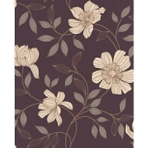 Superfresco Textured Camille Decorative Wallpaper Amethyst 1 £15.49