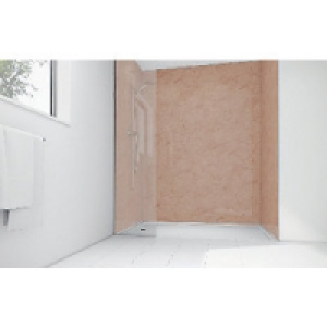 Wickes Inca Stone Laminate 1700x900mm 3 sided Shower Panel K