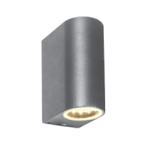 Saxby Doron Integrated LED Grey Wall Light