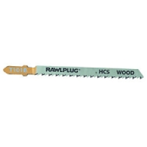 Rawlplug Medium Cut Jigsaw Blade For Wood Pack 5