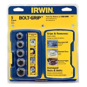 Irwin Bolt-Grip 5 Pc Set 3/8 Inch,7/16 Inch,1/2 Inch,9/16 Inch,5/8 Inch