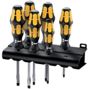 Kraftform Plus Heavy Duty Chiseldriver Screwdriver Set 6pc S