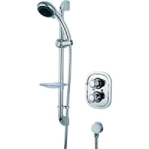 Wickes Tormelli Recessed Thermostatic Mixer Shower Chrome
