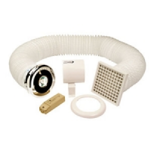 Manrose In Line Shower Lite Fan kit 120mm SL-120TC