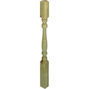 Wickes Traditional Deck Post 1193x80x80mm Green £12.99