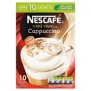 Nescafe Cafe Menu Cappuccino 10 Pack &pound;2.00