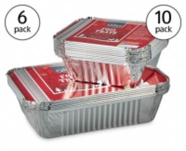 Aldi  Foil Trays with Lids
