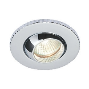 Saxby Mist Bathroom Downlight Tilted Chrome