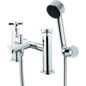 Wickes Trivor Bath Shower Mixer Chrome