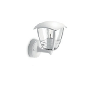 Philips 60W Creek Wall Lantern White