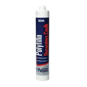 Wickes  Polycell Polyfilla Decorators Caulk Brown Trade 380ml