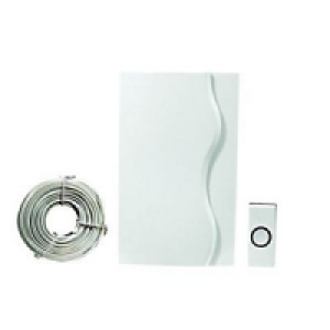 Wickes Wired Door Chime Kit White £19.99