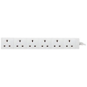 Masterplug 6g 3m Extension Lead - Twin pack