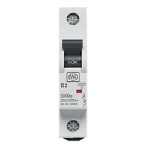 MK MCB Single Pole Type B 3A 230V B3 £5.17