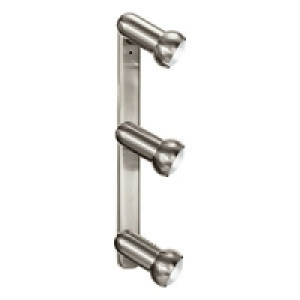 Eglo Manhatten Spotlights Satin Nickel Triple Bar