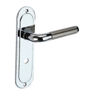 Wickes Vittore Bathroom Handle Polished Chrome & Matt Finish £17.81