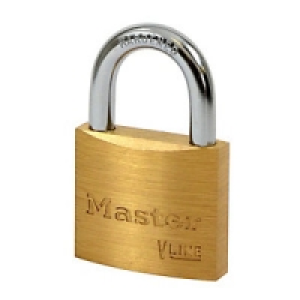 Master Lock 4140KA Brass Padlock 40mm