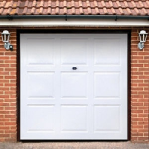 Wickes Georgian GRP Garage Door White 1981X2134mm