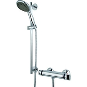 Wickes Tornado Thermostatic Mixer Shower Chrome