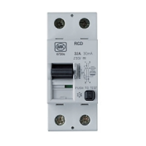 MK RCD Double Pole Two Module 32A 30MA £34.99