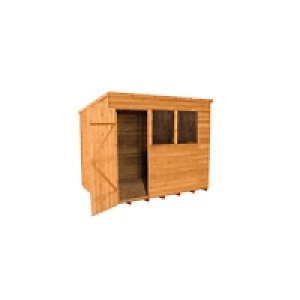 Wickes Overlap Dip Treated Pent Shed 6x8