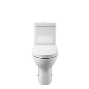 Wickes Vieste Toilet Pan, Cistern with Toilet Seat