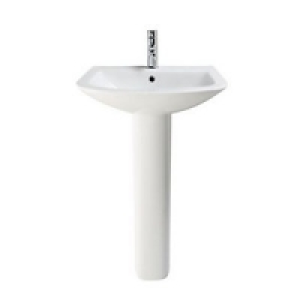 Wickes Inca Basin with Full Pedestal 600mm £137.50