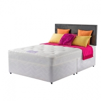 Homebase  Layezee Essentials Calm Microquilt King Size Divan Bed.