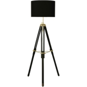 Tripod Floor Lamp Black £150.00