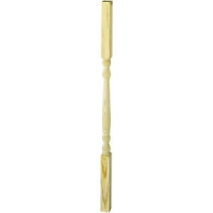 Wickes Traditional Deck Spindle 36x36x812mm £3.29