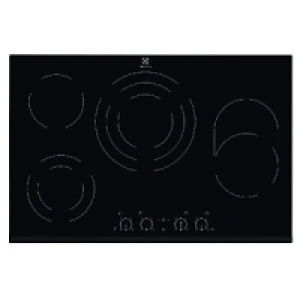 Electrolux EHF8748FOK 4 Zone Ceramic Hob Black 800mm