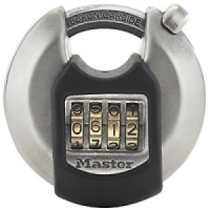 Master Lock Excell M40EURDNUM 4 Digit Resettable Discus Stai