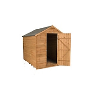Wickes Overlap Dip Treated Apex Shed No Windows 8x6
