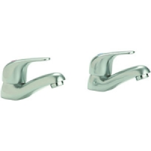 Wickes Rhine Bath Taps Chrome