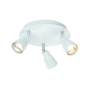 Hiro Spotlights White Triple Circular