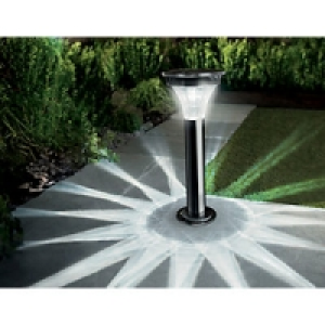 Cole & Bright Solar Motion Sensor Black Nickle Post Light £19.99